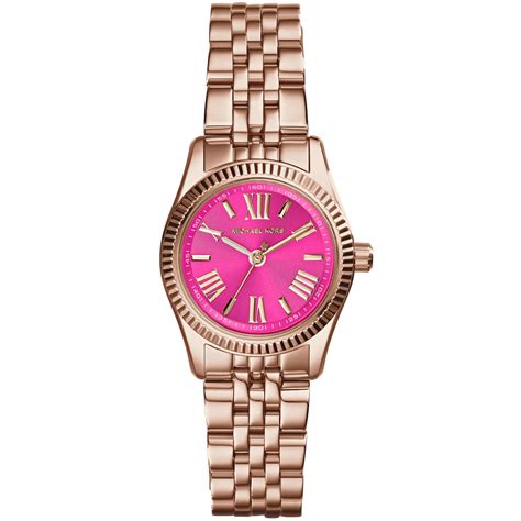 michael kors petite lexington bracelet watch 26mm|Petite Lexington Pavé Rose Gold.